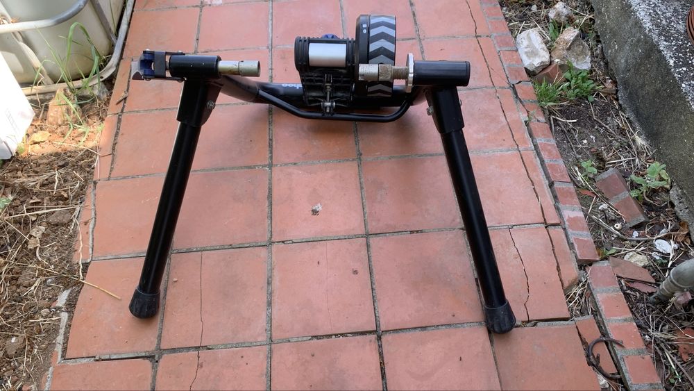 Base para treino de bicicleta