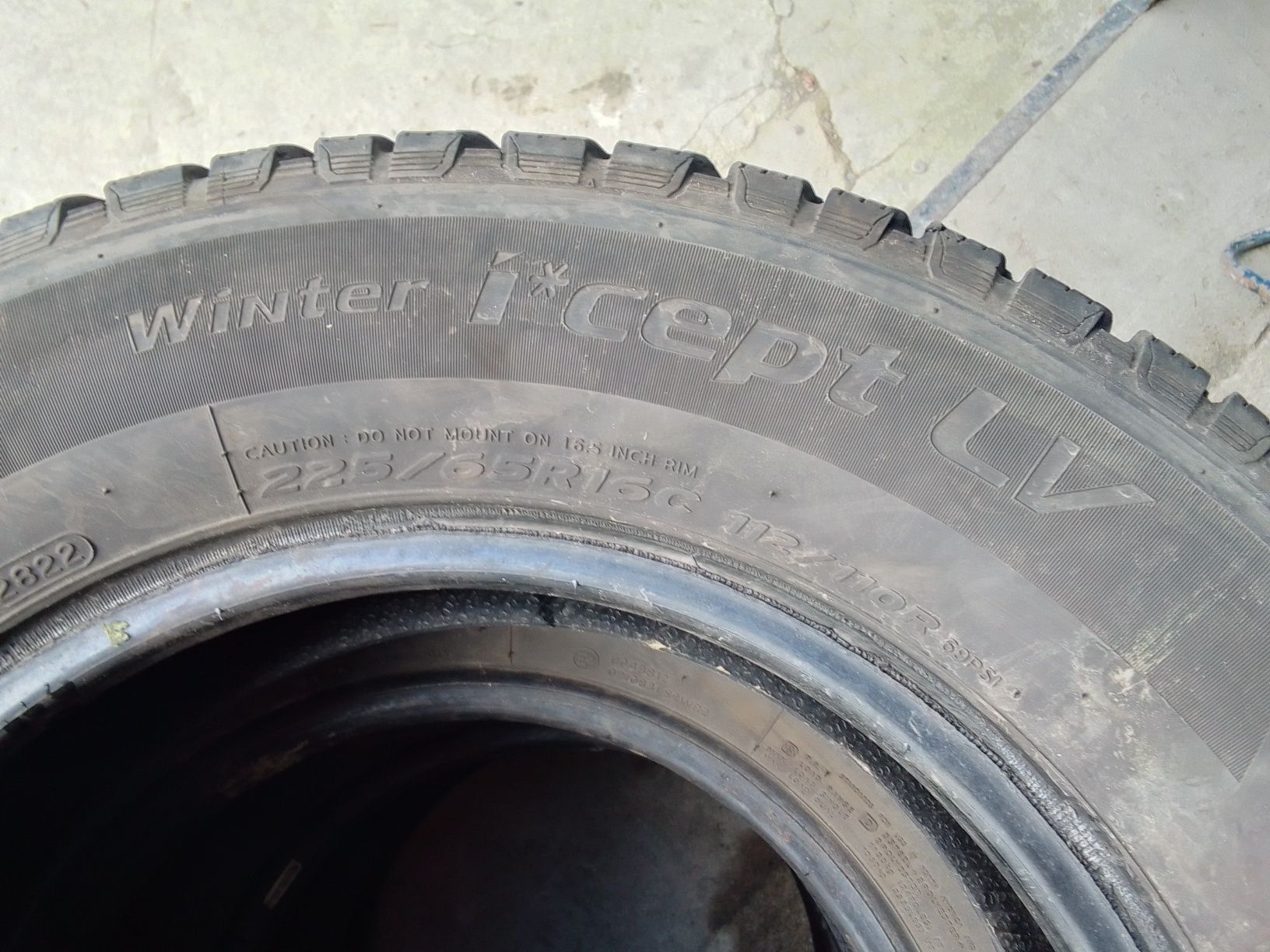 4 Opony zimowe 225/65r16C HANKOOK 2022r