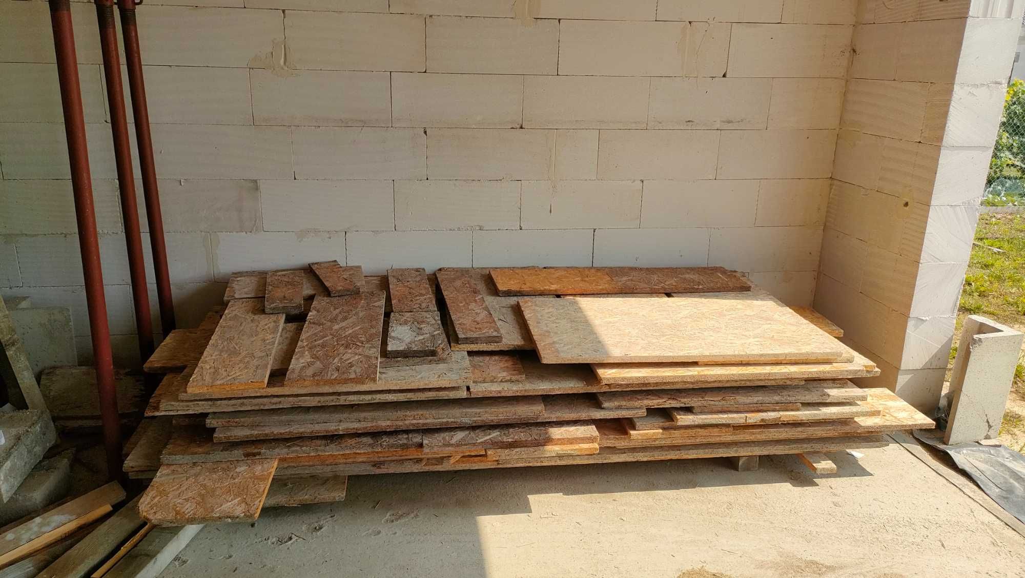 Płyty po szalowaniu OSB 22 mm