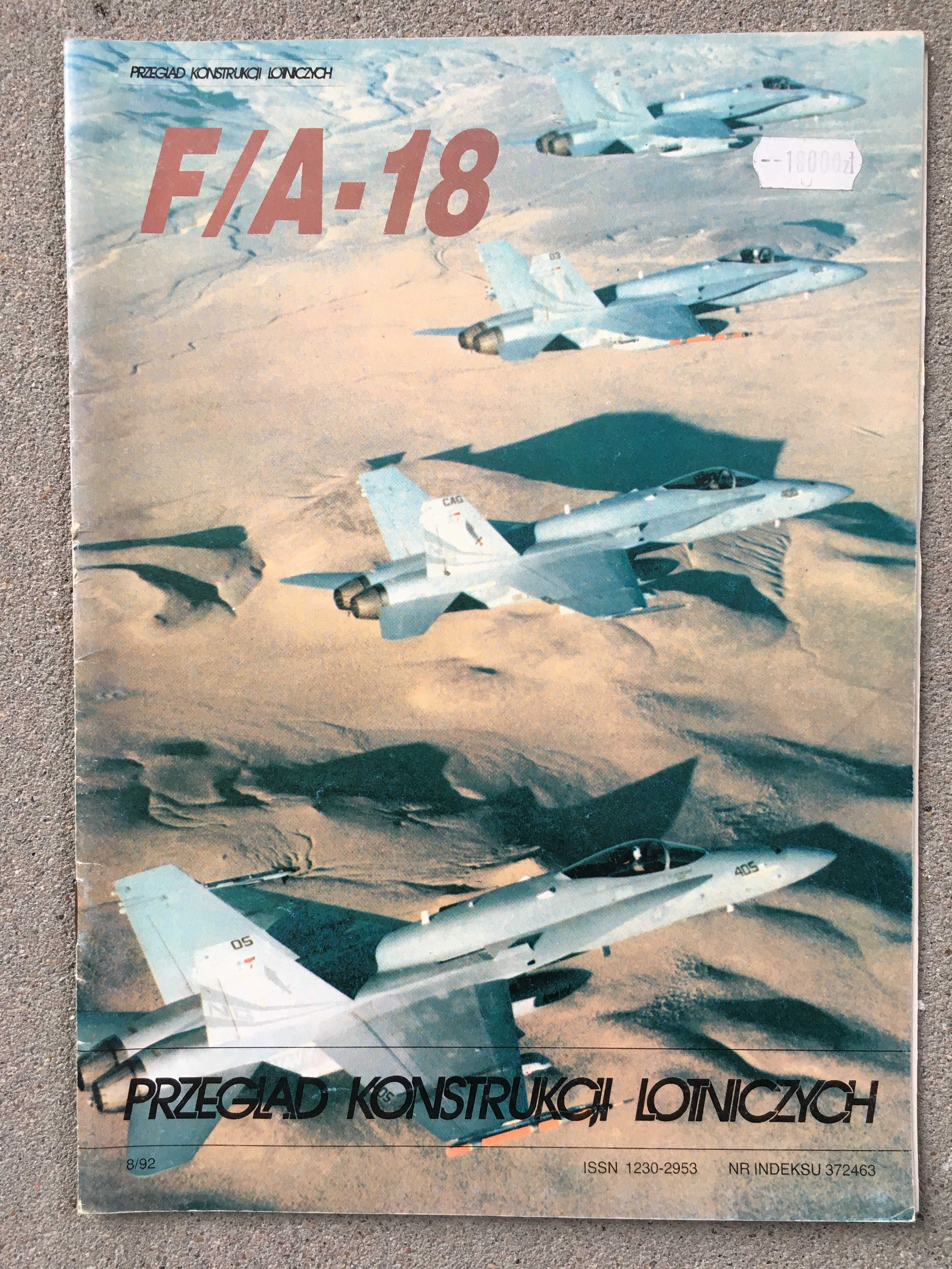 Przegląd konstrukcji lotniczych 8/92 (12) F/A-18 Hornet
