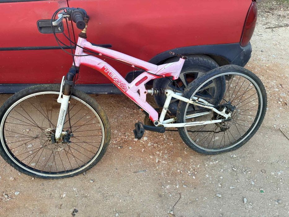 Bicicleta travão disco 20€