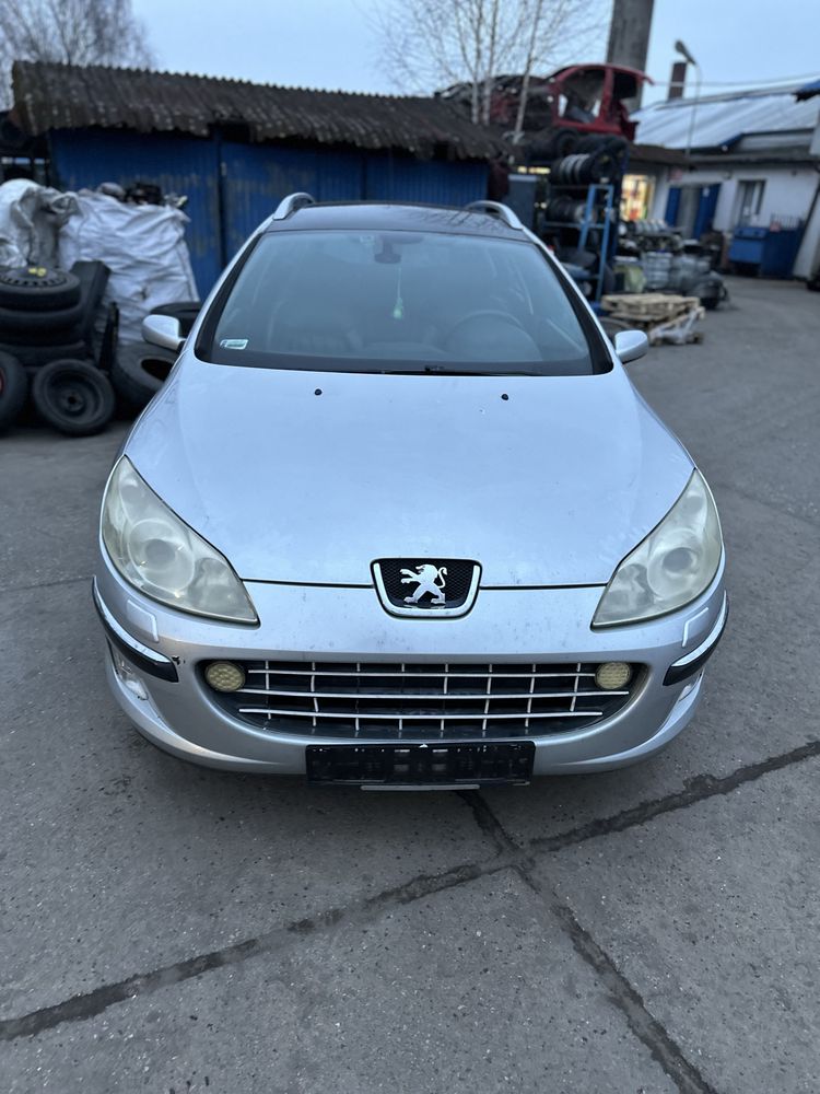 Lampy Peugeot 407 Przód Xenon Sedan Kombi Reflektory Lewa Prawa