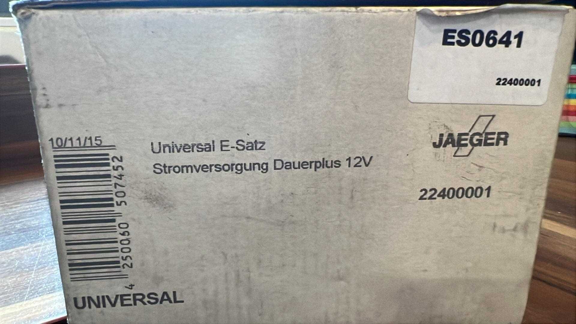 Jaeger zestaw elektryczny, hak holowniczy UNIWERSALNY