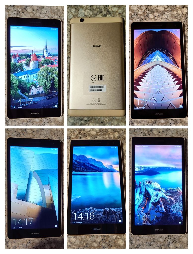 Huawei Mediapad T3  7" , 3G , Android 7, Gold , iDeal.