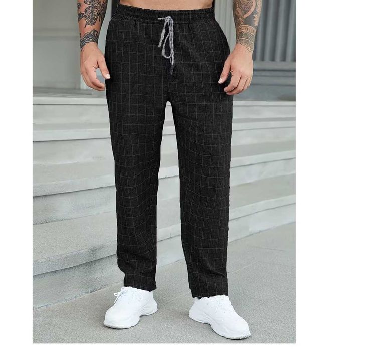 spodnie casualowe nowe czarne /3-4xl