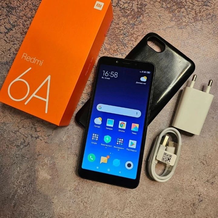 Xiaomi Redmi 6A 2/16 gb Black
Стан 9.5/10, екран ідеальний,  по корпус