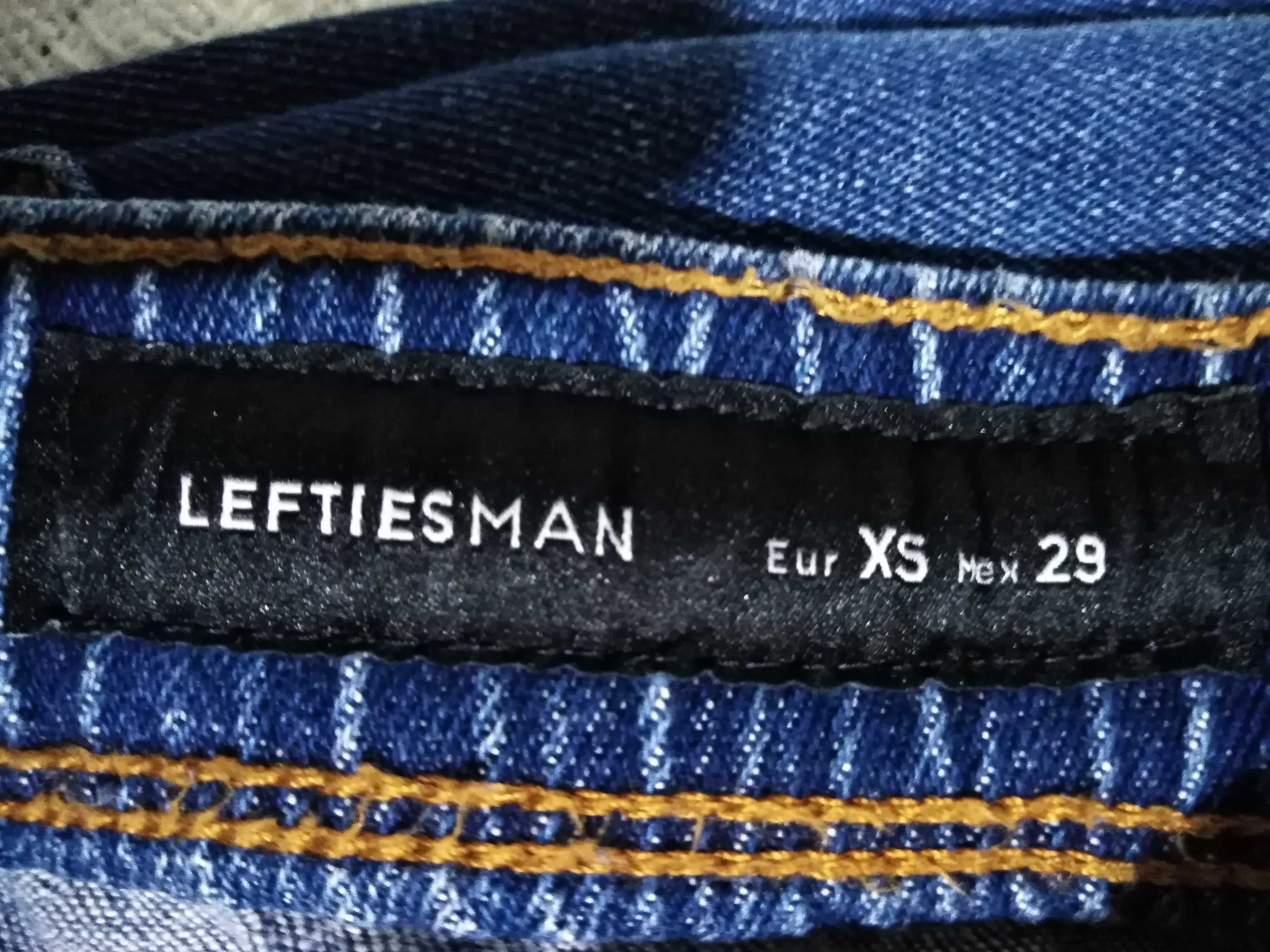 Calças Ganga Leftiesman Denim Jogger Wear XS