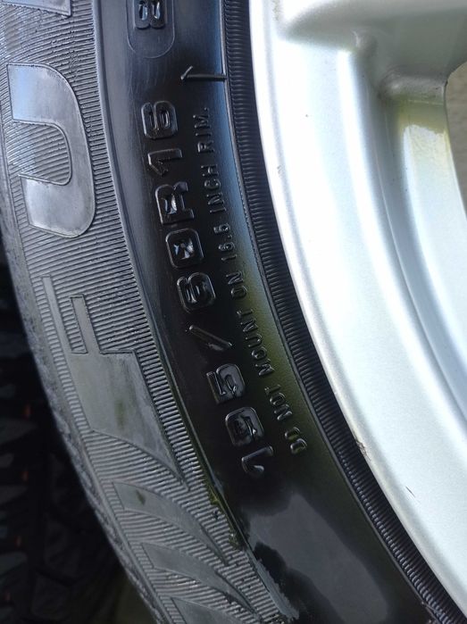 Alufelgi 16" 4x108 z oponami zimowymi FULDA 195/60/16