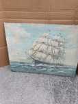 Quadro navio à vela decoração clássica