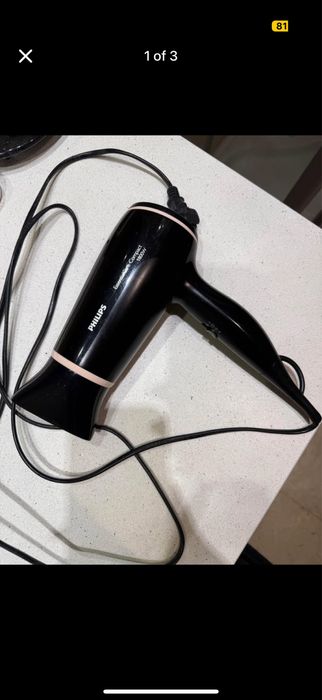 Secador Philips Preto