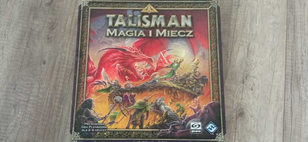 Talisman Magia i Miecz podstawka plus dwa dodatki Miasto oraz Żniwiarz