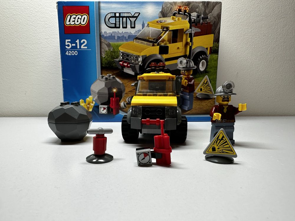 Lego City Górniczy wóz terenowy 4200