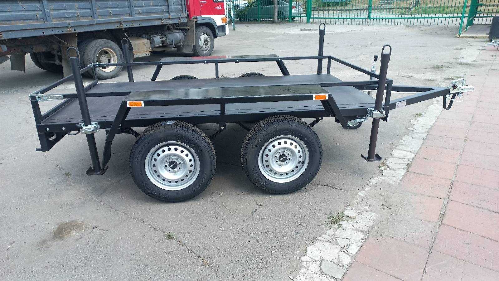 Прицеп двухосный Хит ЗСУ и Переселенцев трёх метровый Гигант!