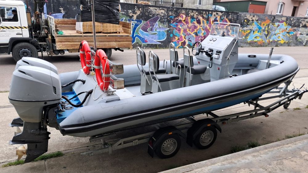 RIB motorówka 2x115 yamaha FV BRUTTO