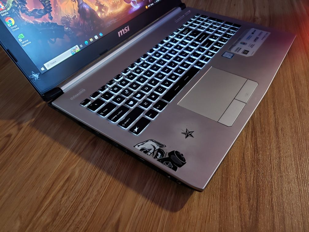 Игровой MSI 15.6"FullHD|GTX960M|I7-6700HQ|8Gb|SSD+HDD
