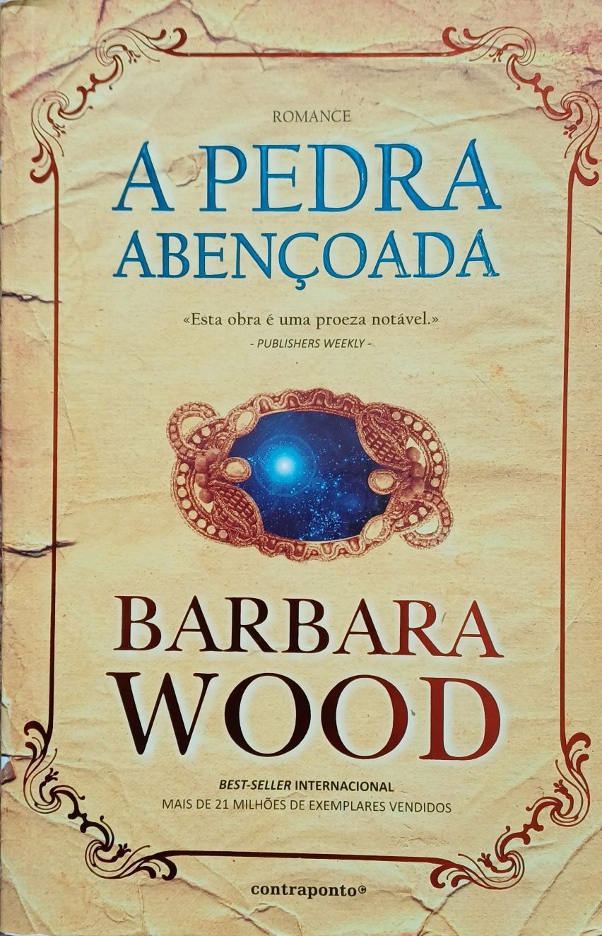 Bárbara Wood A Pedra Abençoada 1a. Edç. Portuguesa