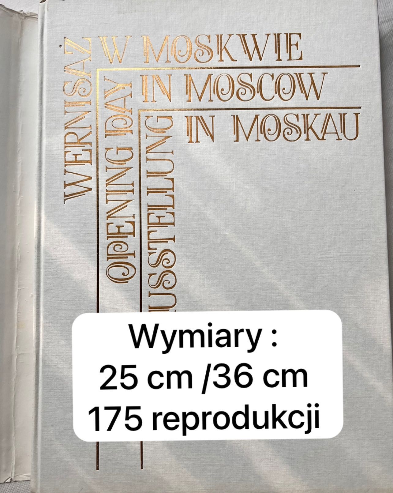 Album „Wernisaż w Moskwie „artyści rosyjscy