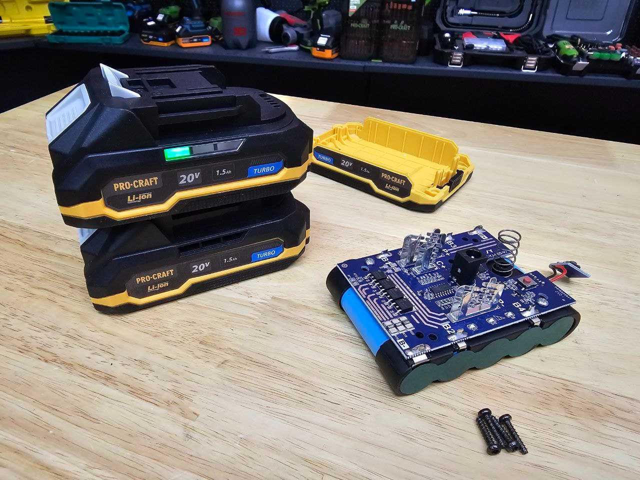 Аккумулятор Procraft 1.5Ah TURBO (ProCraft, Makita, Grand, Stromo, )