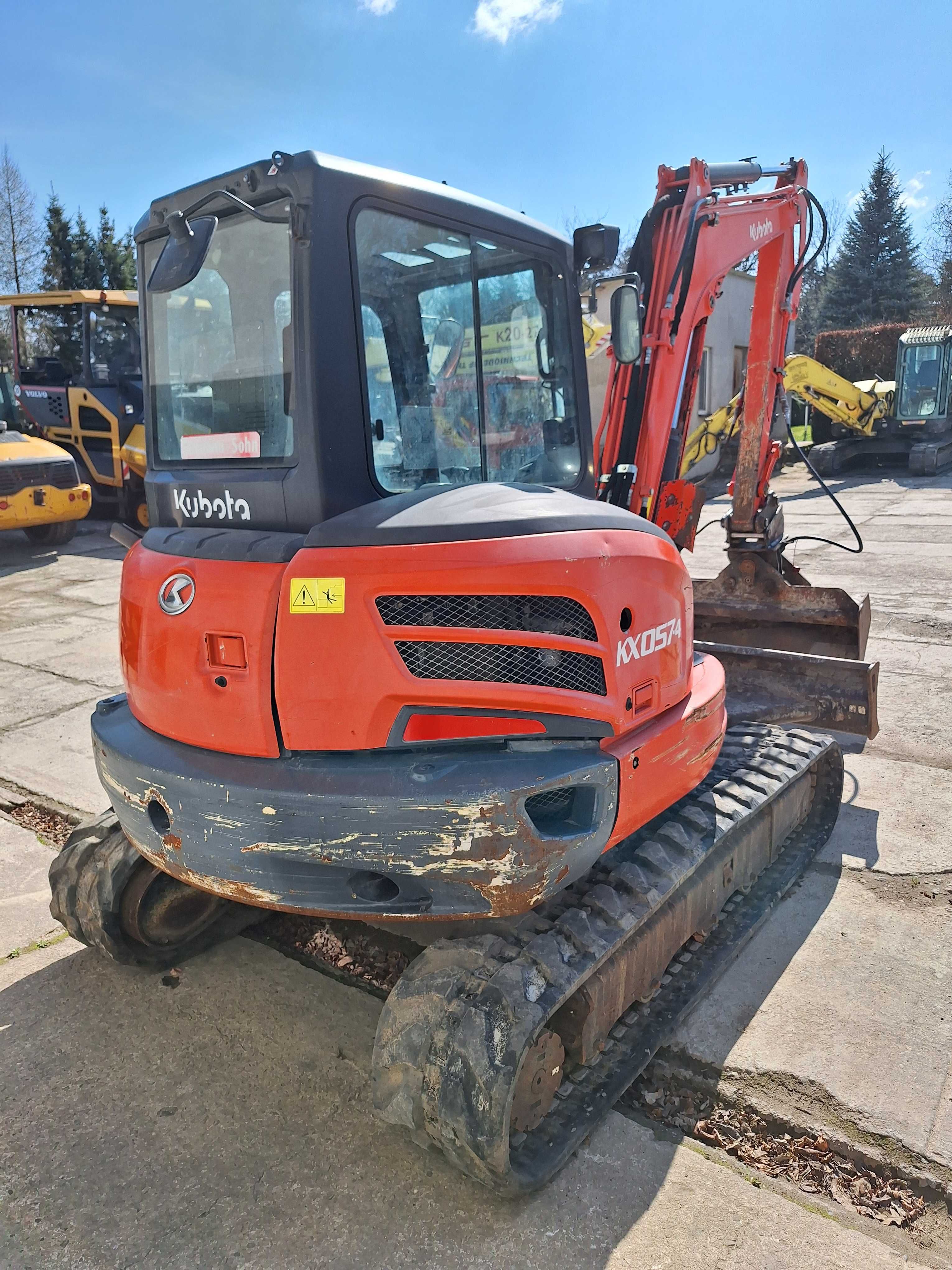 Kubota KX057-4, r 2014, niemcy