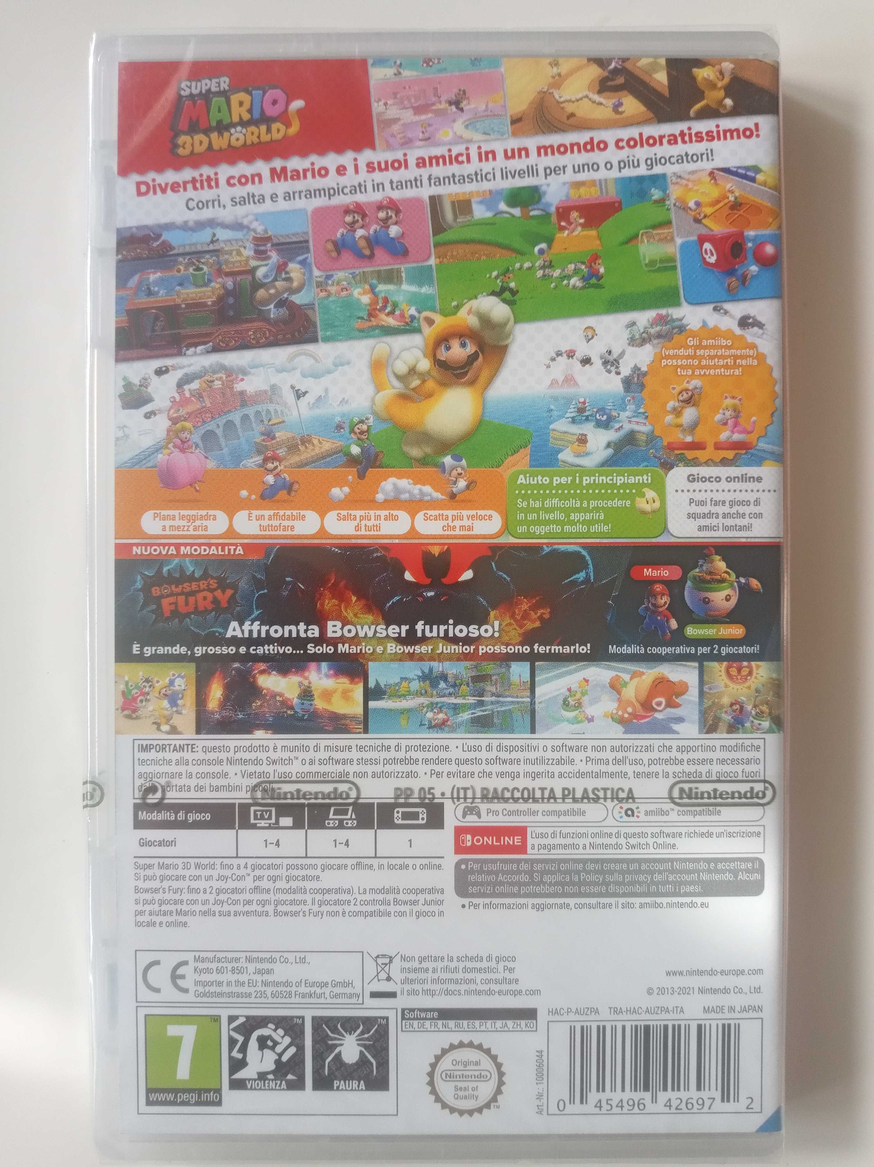 Super Mario 3D World + Bowser's Fury Nintendo Switch NOWA
