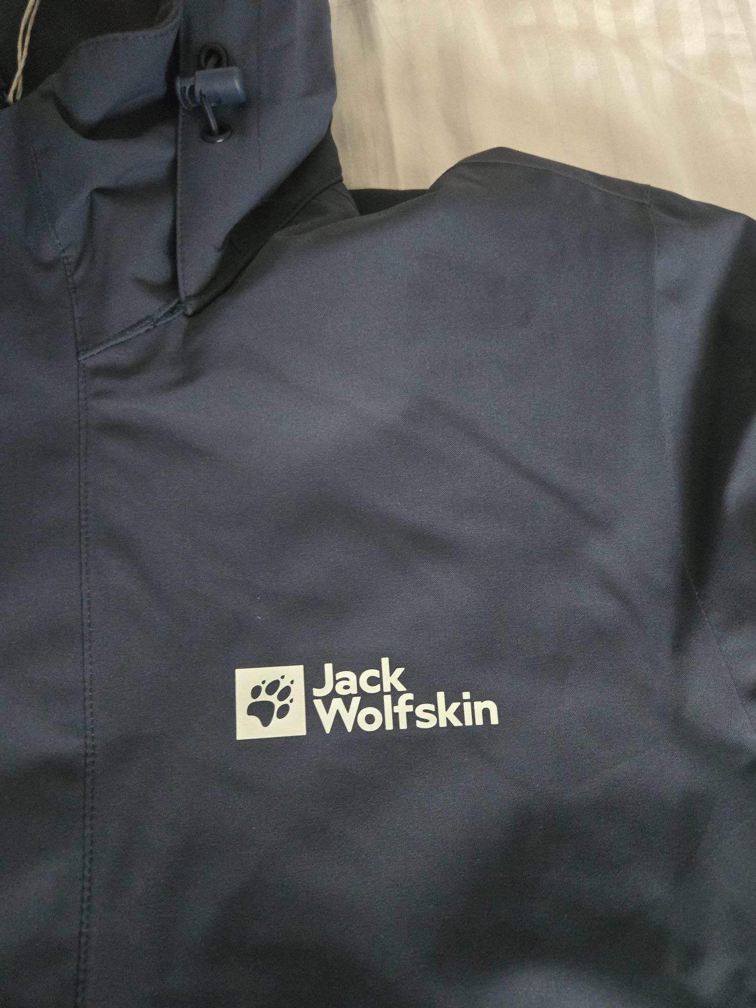Męskie kurtka przeciwdeszczowa Jack Wolfskin