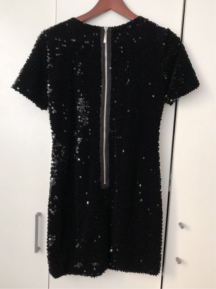 Czarna sukienka Top Shop, rozmiar 36 sylwester
