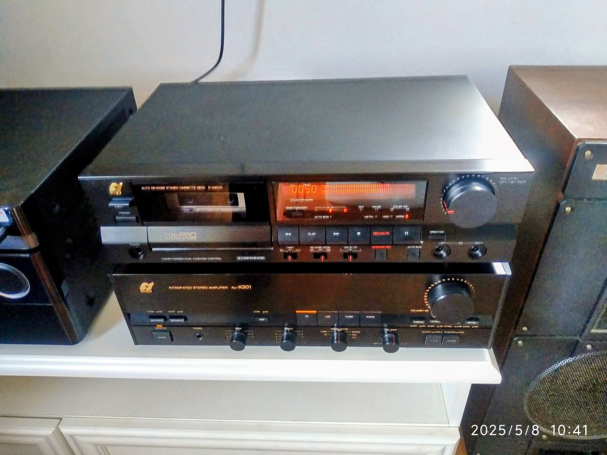 Sansui deck D-x301iR.  +2 кассеты
