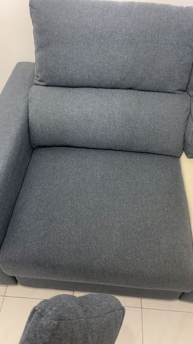 Sofá ESKILSTUNA chaise long azul