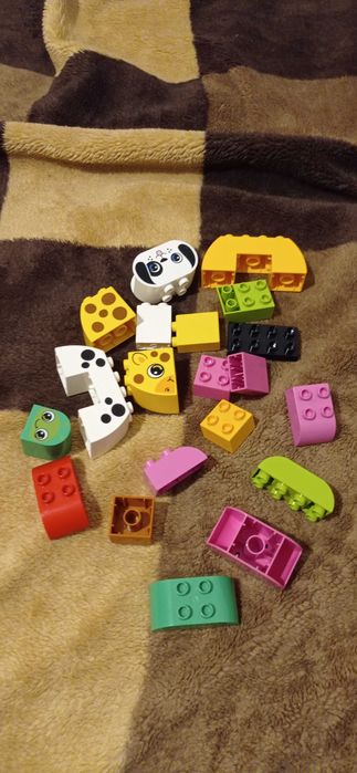 LEGO Duplo dla najmłodszych, zwierzątka, zestaw, pierwsze LEGO