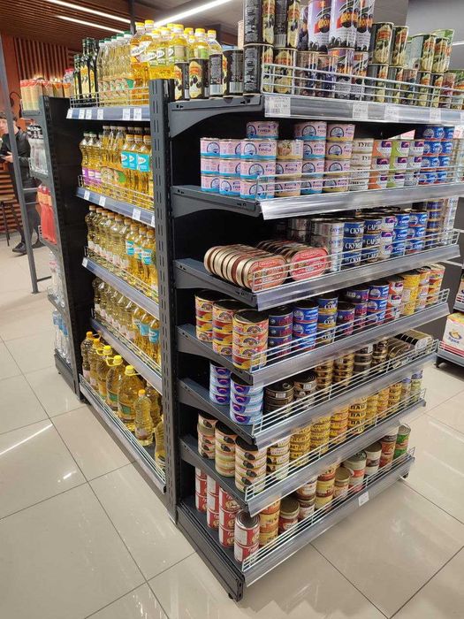 Торгові стелажі | Поличкові стелажі | Полки в магазин