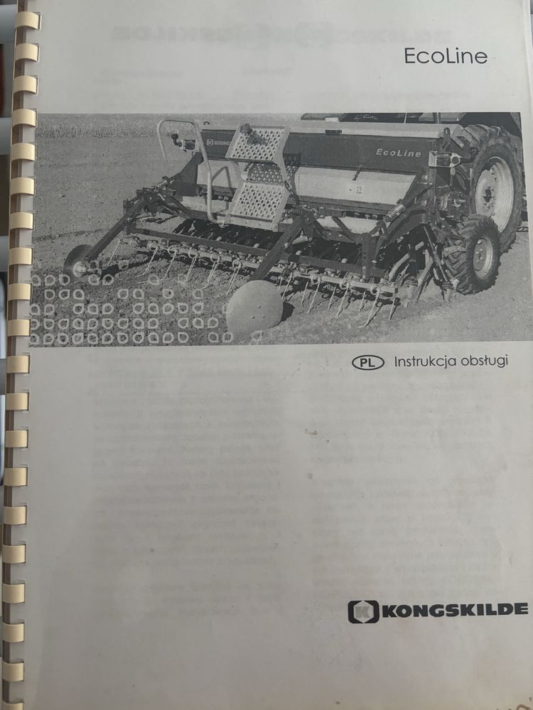 Siewnik zbożowy Kongskilde Ecoline 3m-2012rok-redlice stopkowe +komput