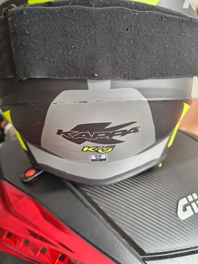 Kask Kappa Cross Enduro + google