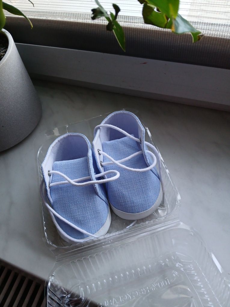 Buciki niemowlęce buty do chrztu