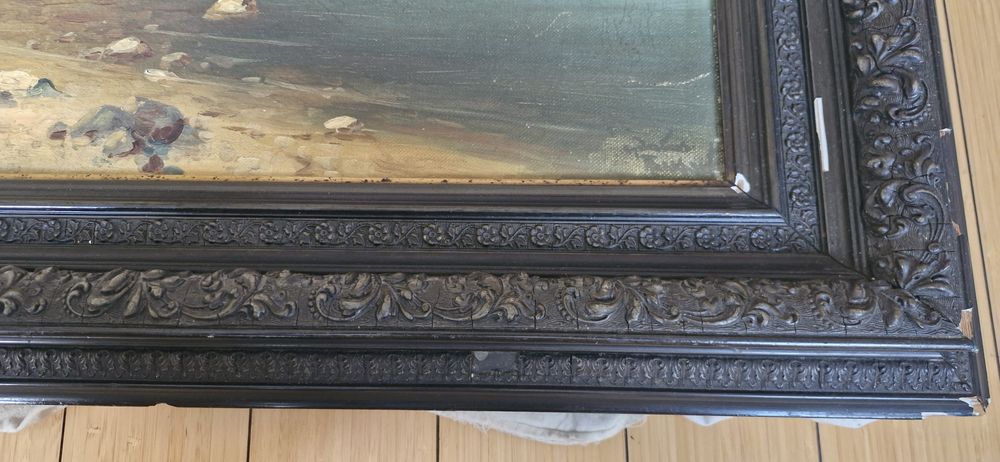 Антикварная картина Руфина Судковского