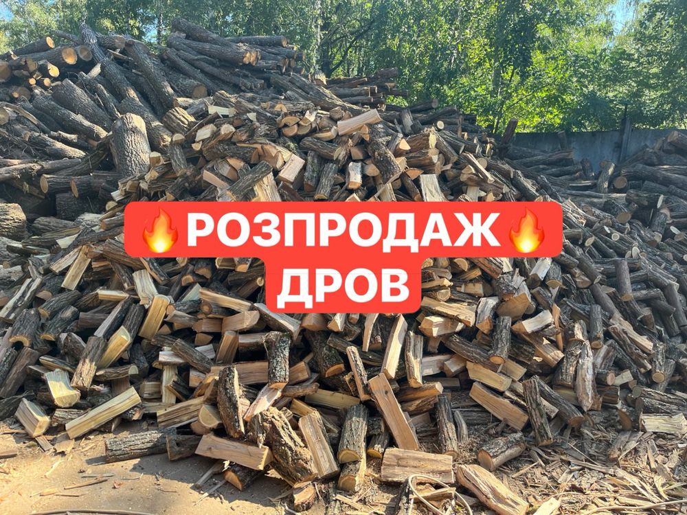 Дрова колоті дуб акація береза сосна вільха рекомендоване вам