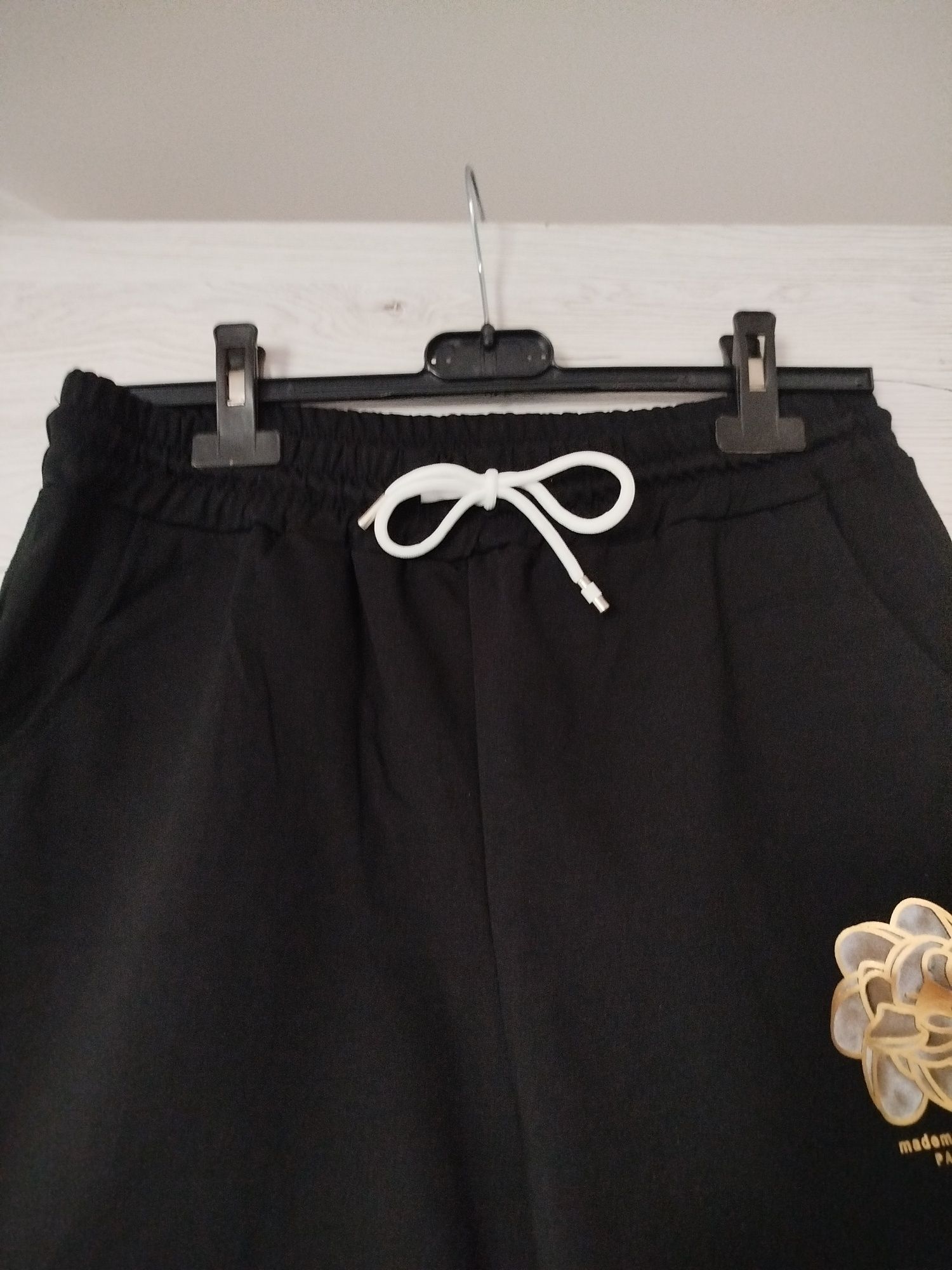 Bluzka + spodenki czarne Oversize Punto Milano