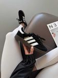 Чоловічі кросівки ADIDAS SPEZIAL чорний з білим 1220 ХІТОВІ
