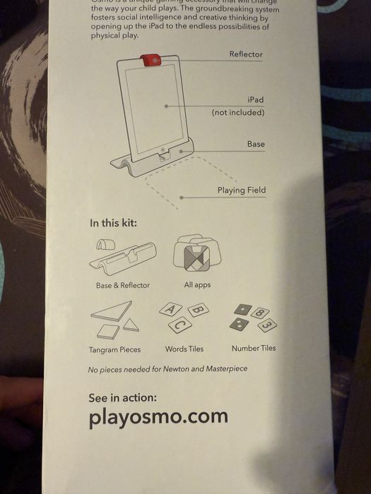 Jogo Osmo interativo para ipad