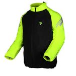 Motocyklowa kurtka przeciwdeszczowa MODEKA Flex Dry czarny/neonowy