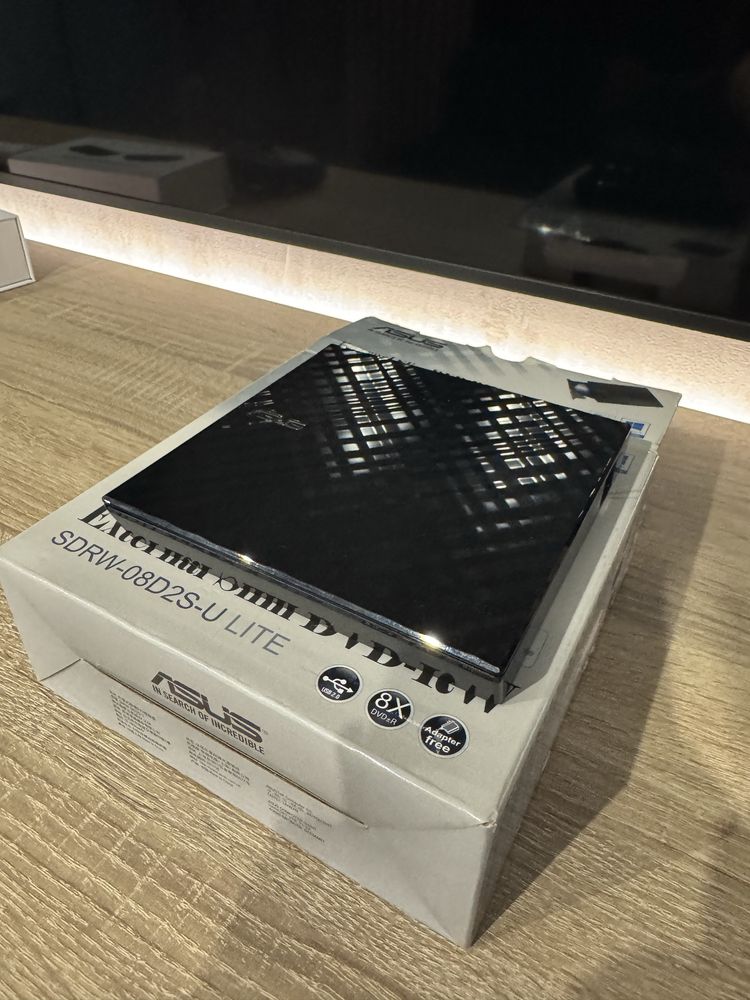Nagrywarka przenośna ASUS DVD-RW SDRW-08D2S-U LITE