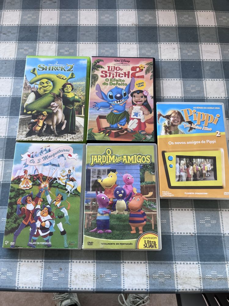 Lote DVDs para Crianças