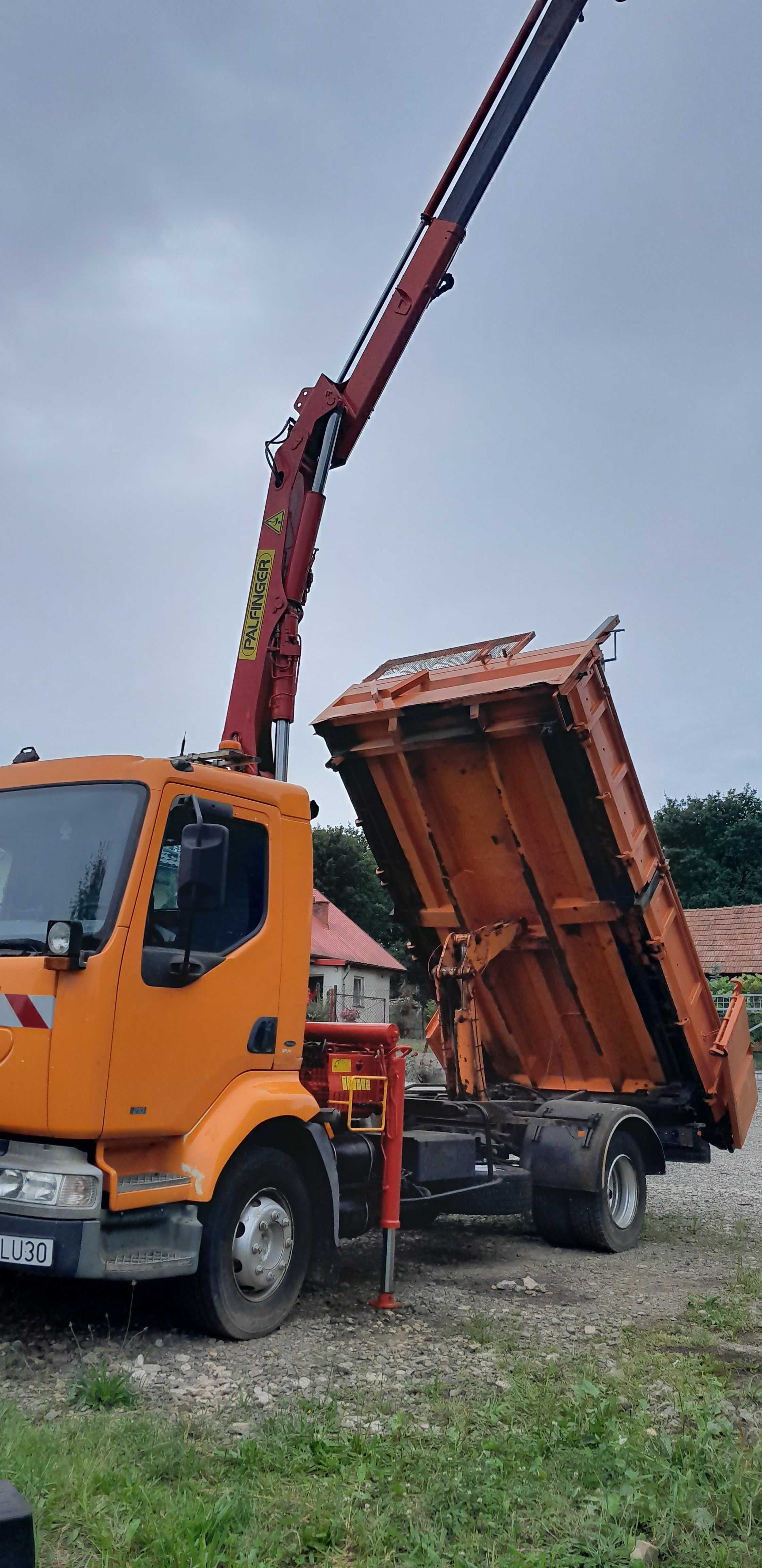 HDS usługi transport wywrotką ,kruszywa