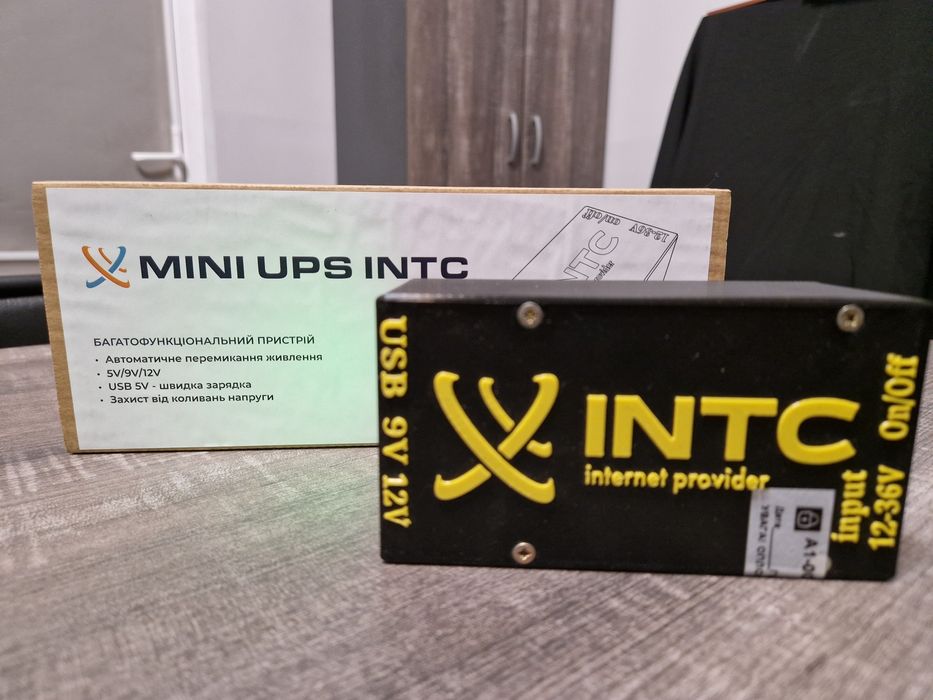 Безперебійник/Mini UPS/Powerbank для роутера.