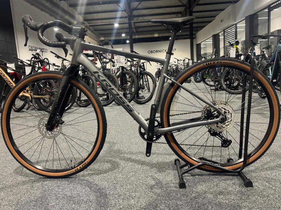 Rower KROSS Gravel Esker 5.0 Szary Rama L-20" Raty 0%