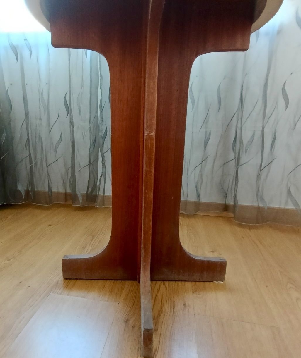 Mesa redonda vintage 60 cm