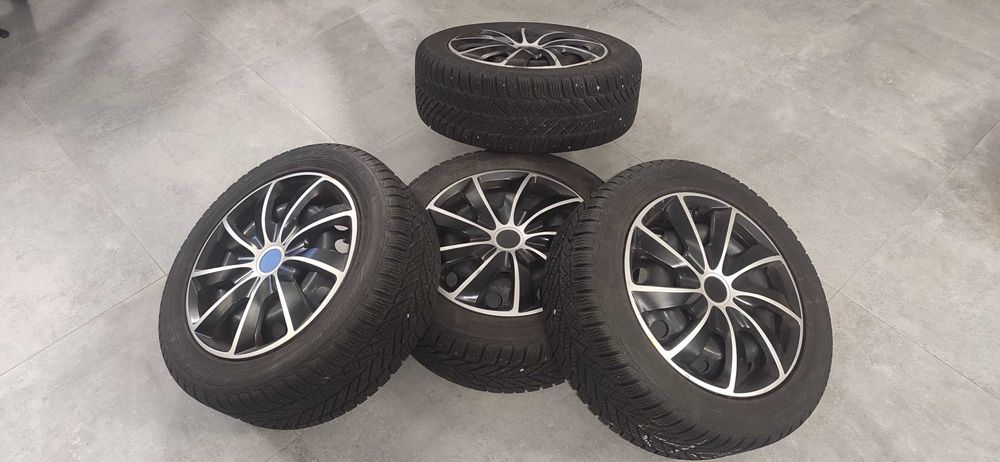 Opony zimowe z felgami stalowymi Frugo Dębica 205/55/16