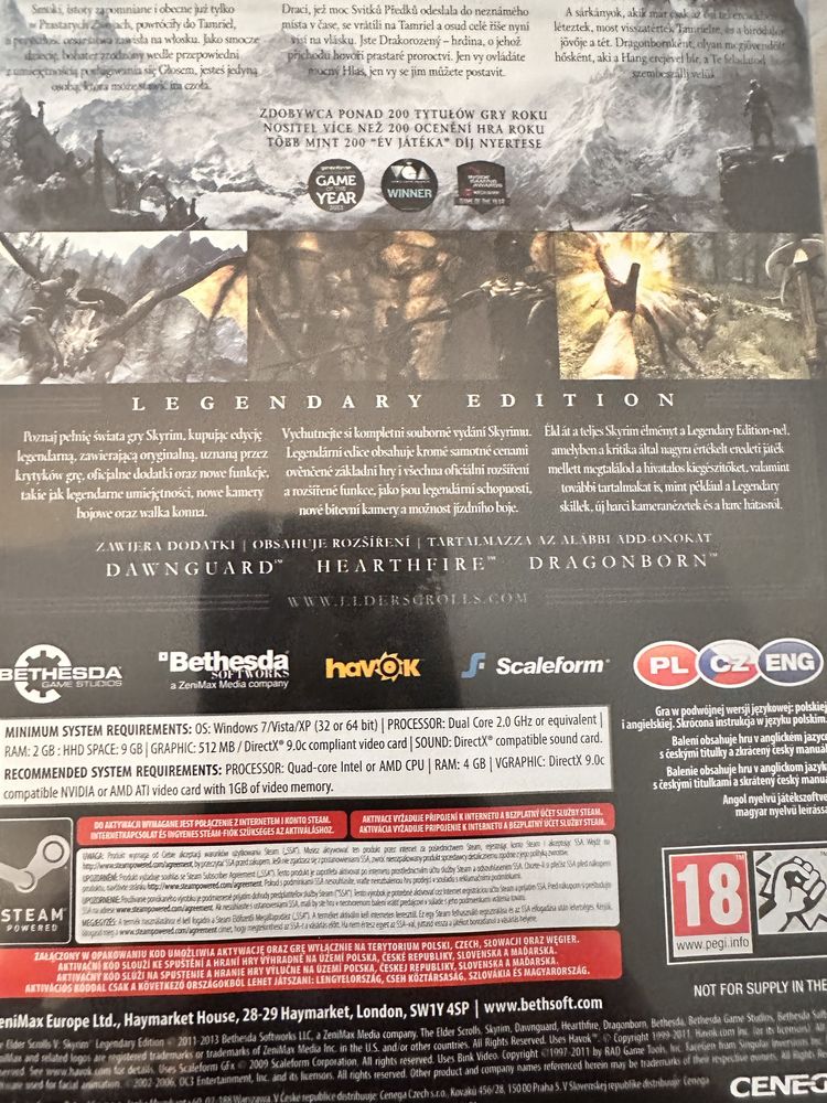 Skyrim the elder scrolls V - Legendary Edition