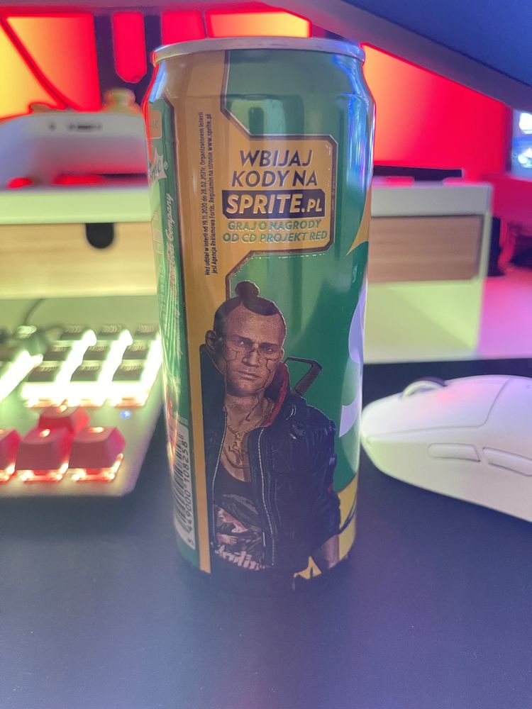 Kolekckonerska puszka Sprite Cyberpunk 2077
