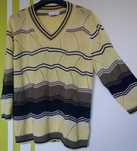 L Nowy sweter z dekoltem w serek