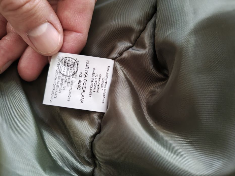 Kurtka Puchowa Wojskowa Drwal